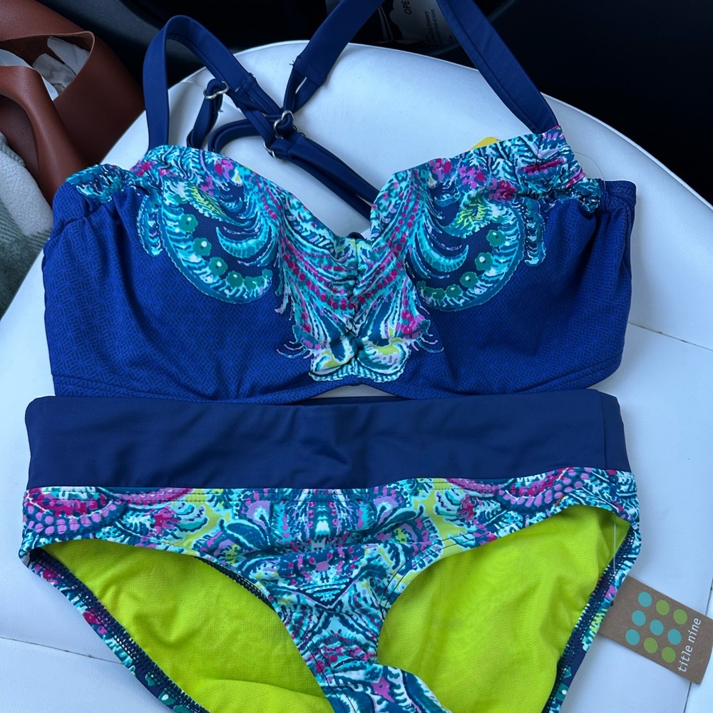 Title nine bikini swim set